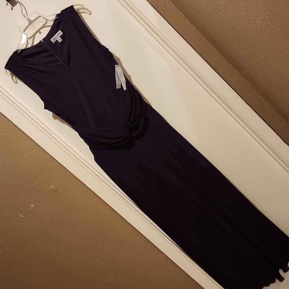 Deep purple jumpsuit